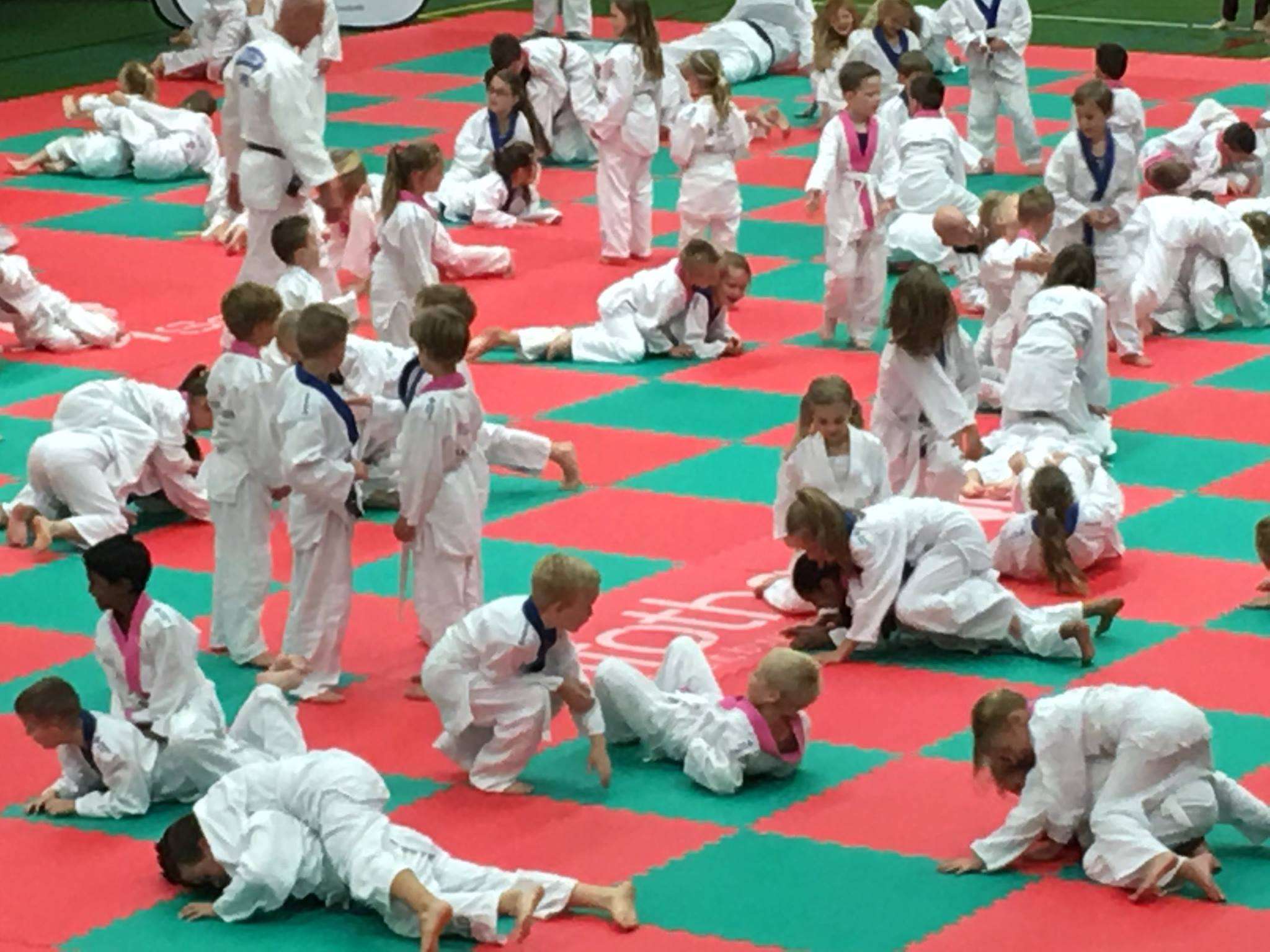 Judo op school stoeien2