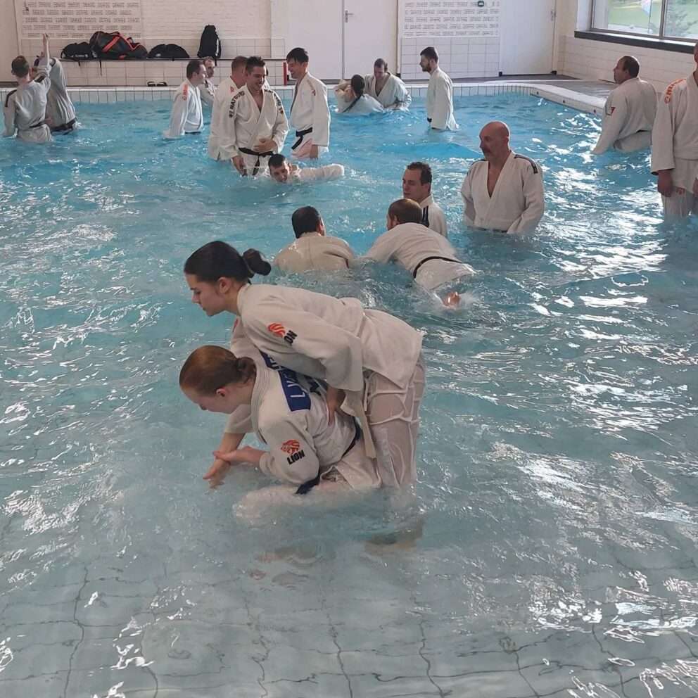 Water judo les